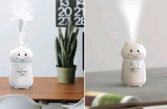 Cartoon Pet Cat Mute Humidifier Hydrating Humidifier Office Student Desktop Moisture Diffuser - Emirate Market