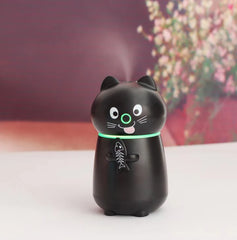 Cartoon Pet Cat Mute Humidifier Hydrating Humidifier Office Student Desktop Moisture Diffuser - Emirate Market