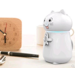 Cartoon Pet Cat Mute Humidifier Hydrating Humidifier Office Student Desktop Moisture Diffuser - Emirate Market