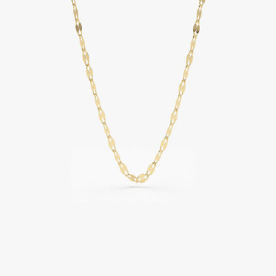 Women's Delicate Lip Chain Necklace