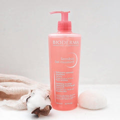 BioDerma Sensibio Soothing Micellar Cleansing Foaming Gel For Sensitive Skin, 500 ml - Emirate Market