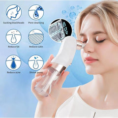 ARMAN BABA Portable Super Micro Bubble Beauty Instrument Electric Facial Cleaner and Blackhead Remover with Water Cycle Technology with 6 Probes for Deep... - Emirate Market