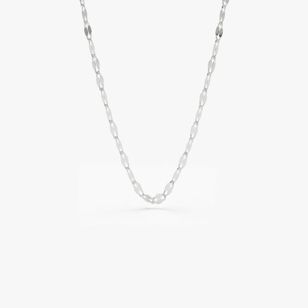 Women's Delicate Lip Chain Necklace