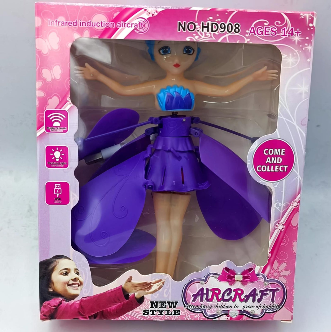 Magic Flying Fairy Princess Doll