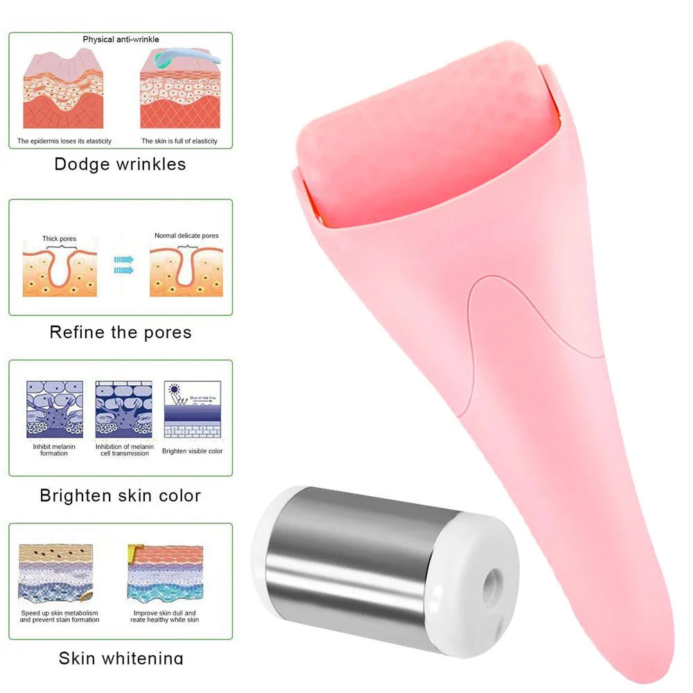 Plastic Care Facial Massage Ice Roller